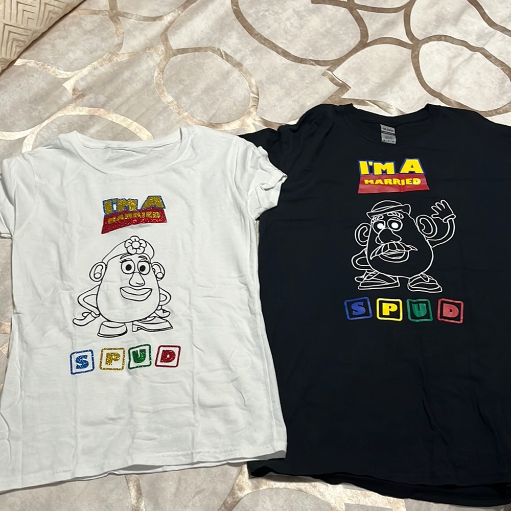 I’m a Married Spud set of 2 tshirts
